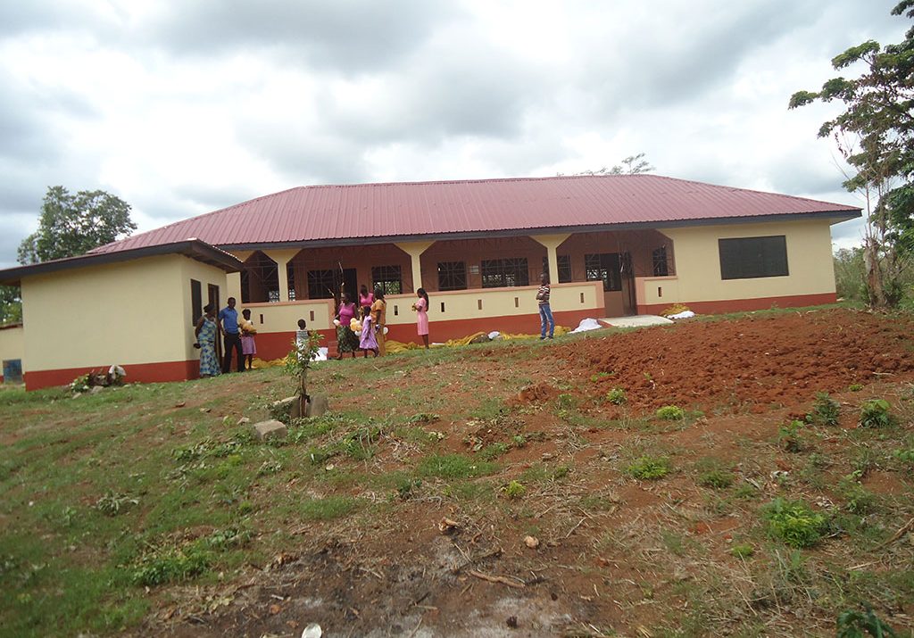 Front view of the Dasmani House