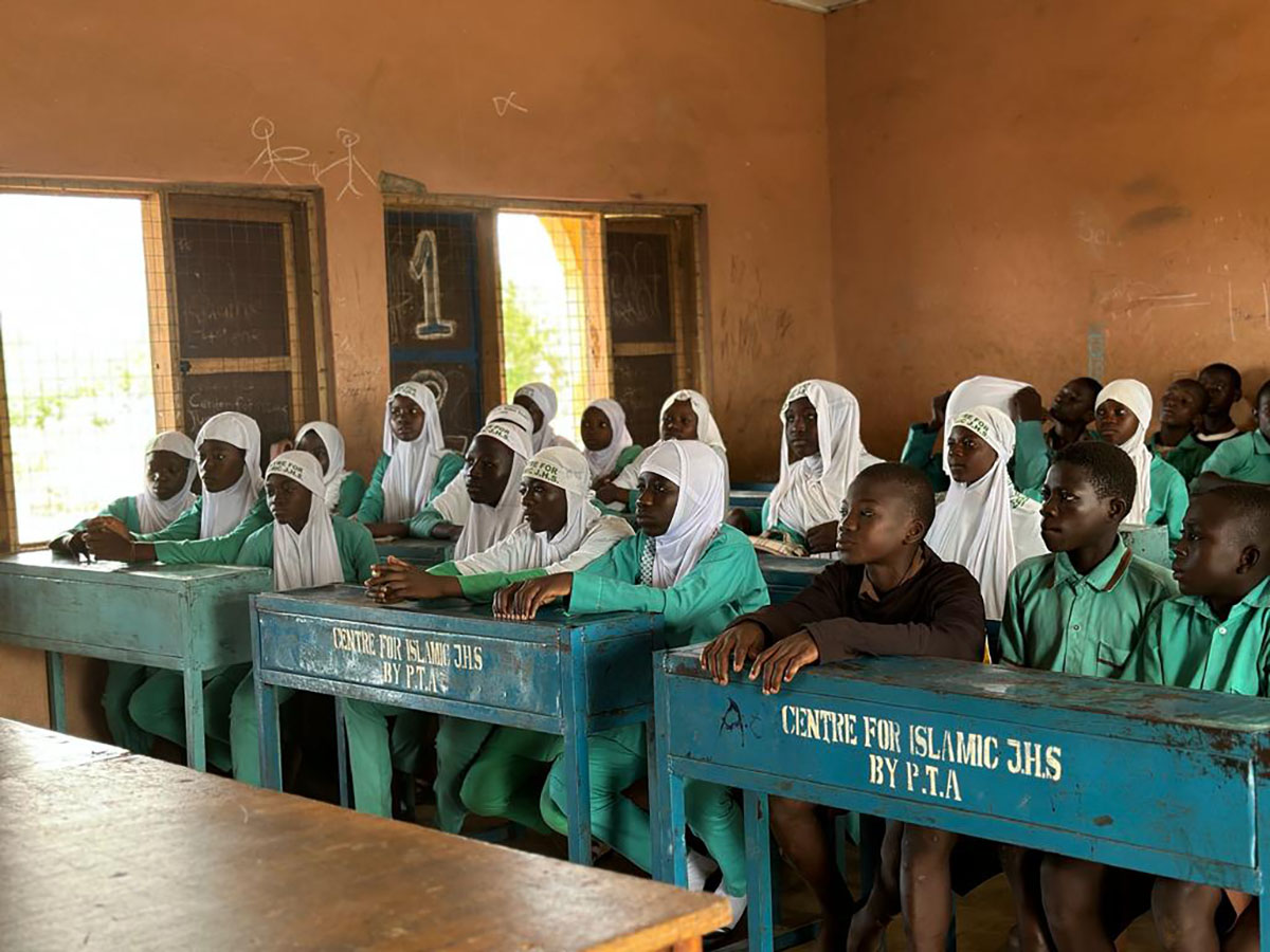 Center for Islamic High School, in YENDI, NORTHERN GHANA
